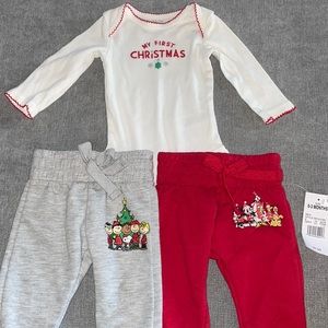 Infant Christmas Matching Lot